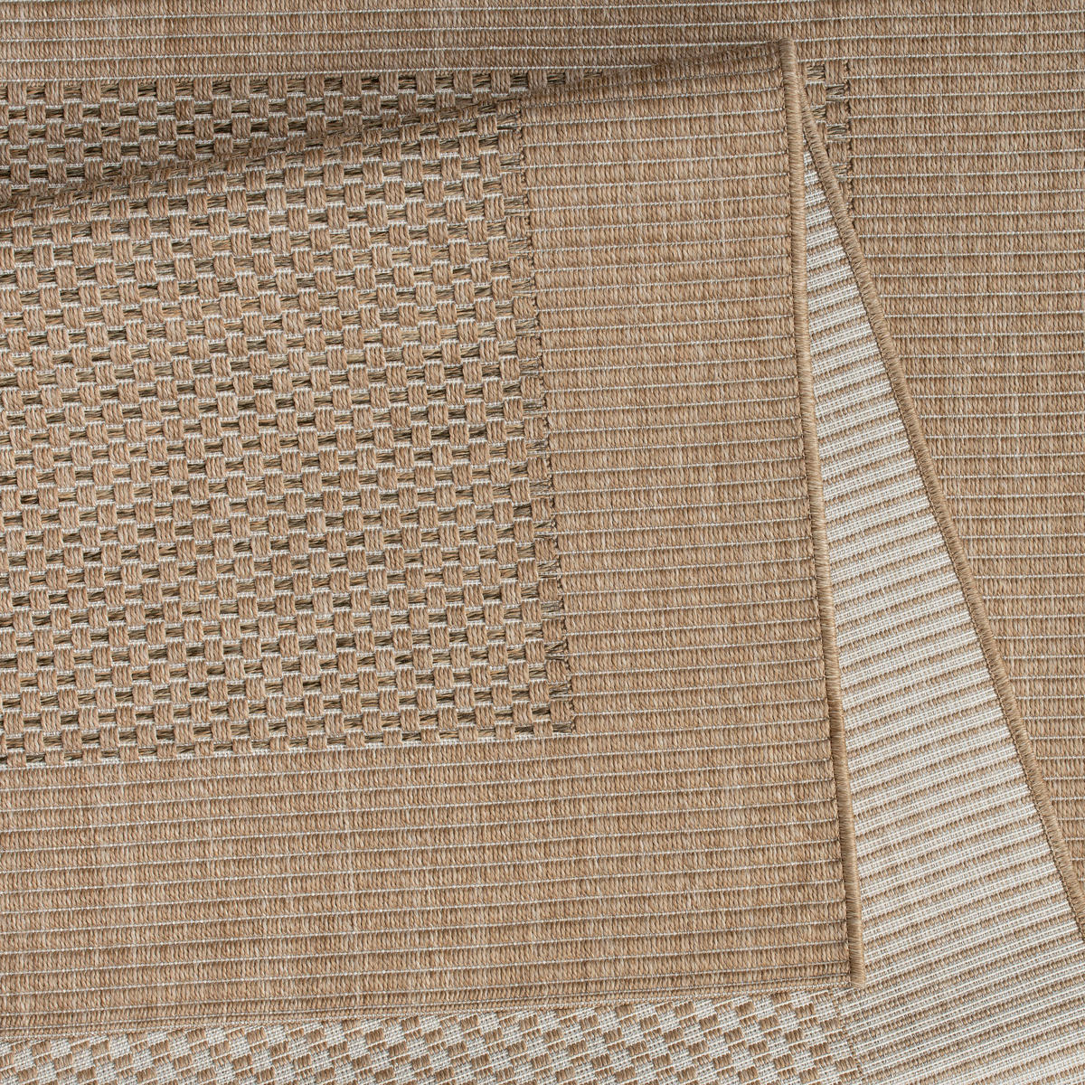 OUTDOORTEPPICH 200/290 cm Waregem 621 - Beige, Textil (200/290cm) - Paco Home