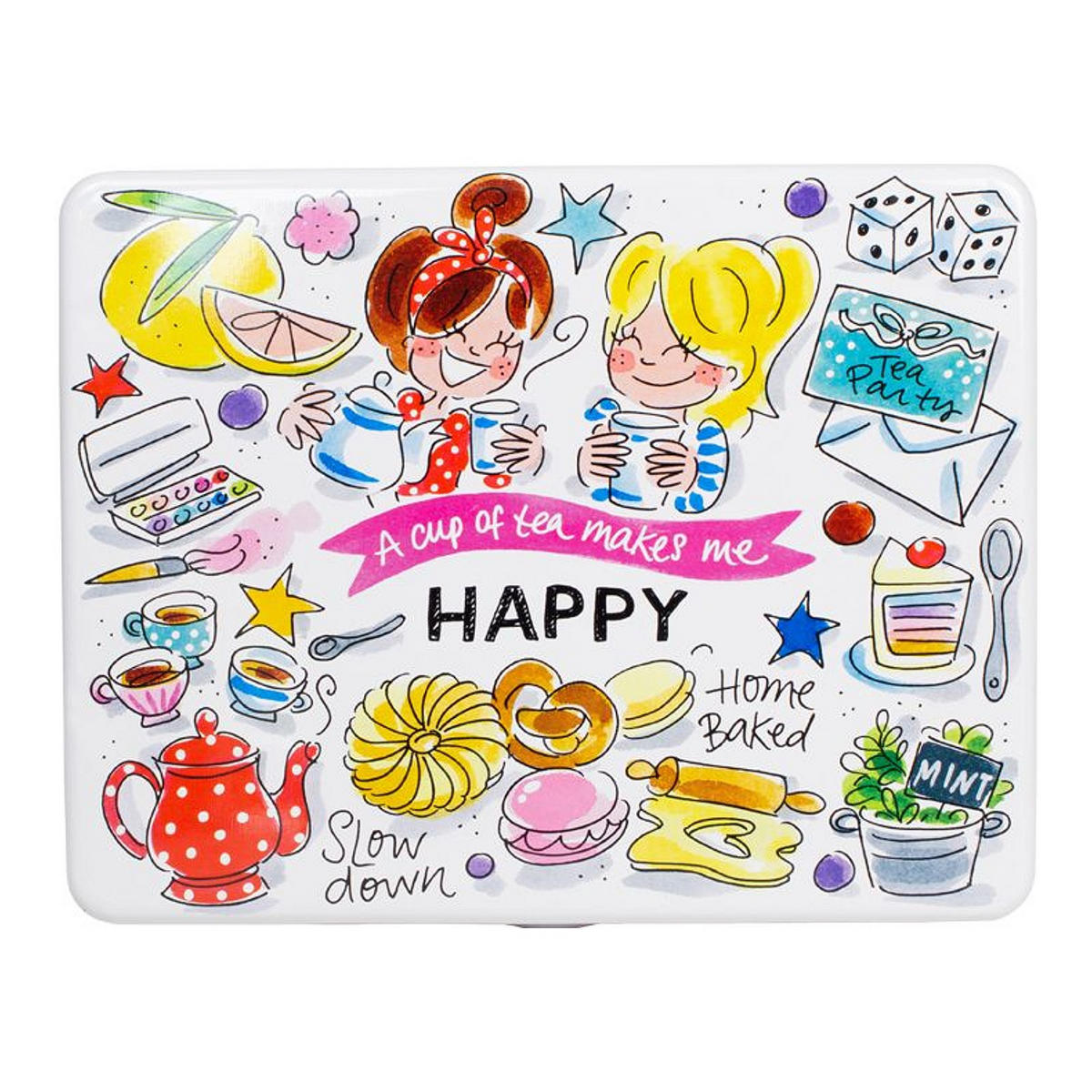 TEEDOSE Fröhlich in Bunt - 7cm - Multicolor, Metall (20.3/7/15.7cm) - Blond Amsterdam