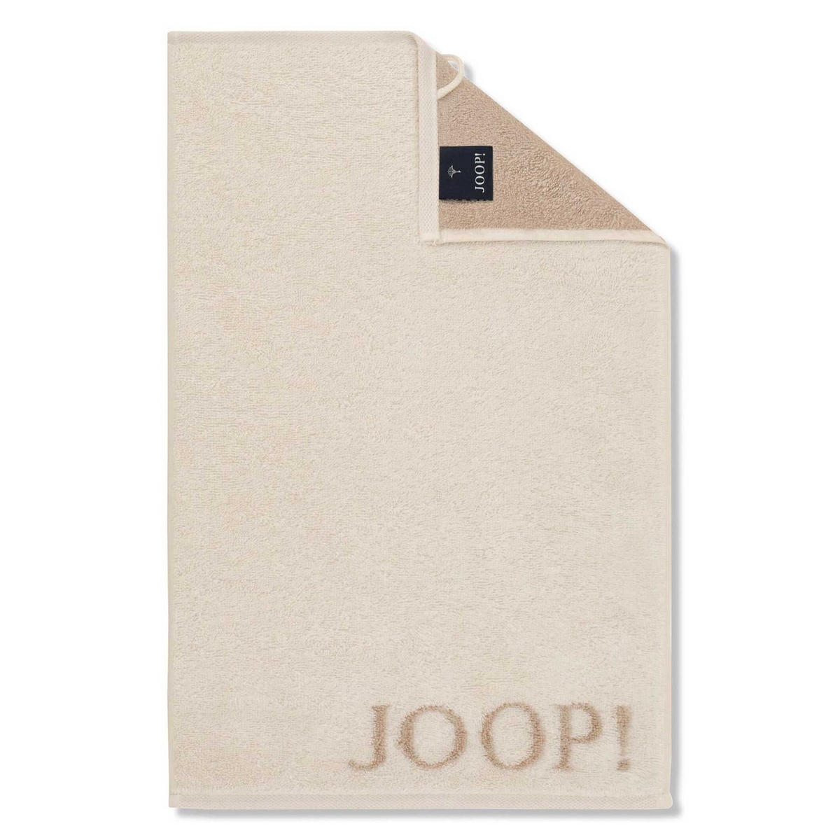 GÄSTETUCH Unisex Classic Frottier Beige 3er Pack Baumwolle - Beige, Textil (200/135cm) - Joop!