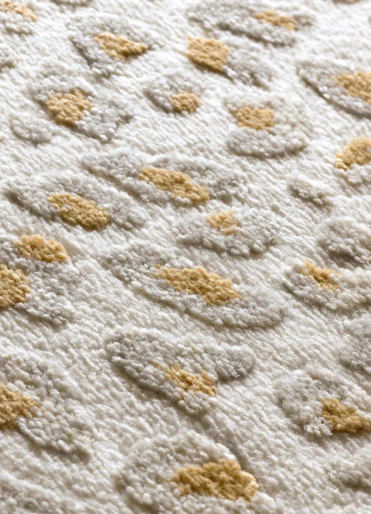 KURZFLORTEPPICH Grau / Creme Amara 160/230 cm - Hellgrau/Creme, Naturmaterialien/Textil (160/230cm) - Atticgo