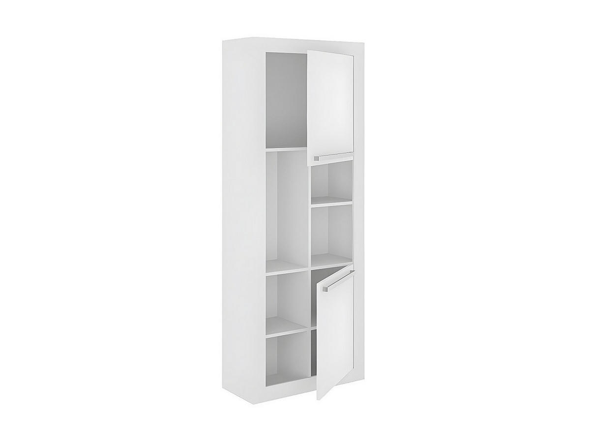 BÜCHERREGAL - 68.5 x 29.9 - holz - weiß Evan - Weiß, Holz (68.5/175.5/29.9cm) - Vente-Unique