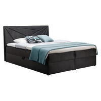 BOXBETT Top 5 - Dunkelgrau, Holz (180/200cm) - MIRJAN24
