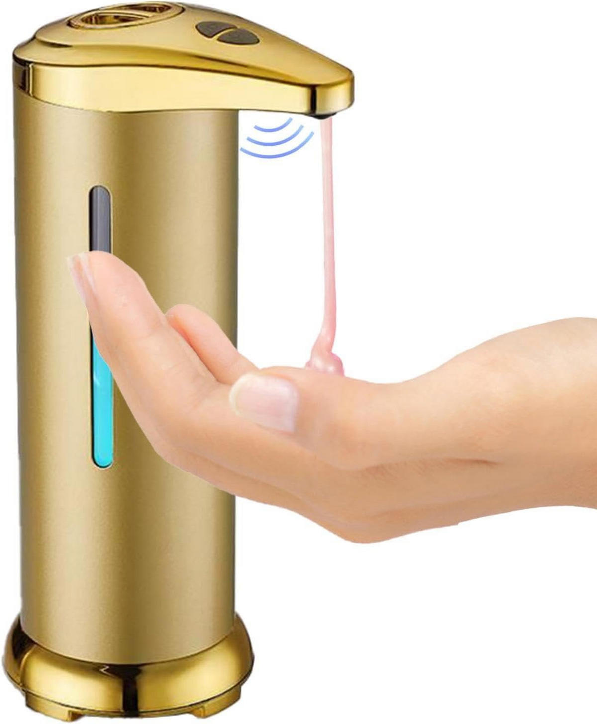 SEIFENSPENDER Automatisch Gold Elektrisch Mit Sensor Berührungslos - Goldfarben, Metall (10.8/20/10.8cm)
