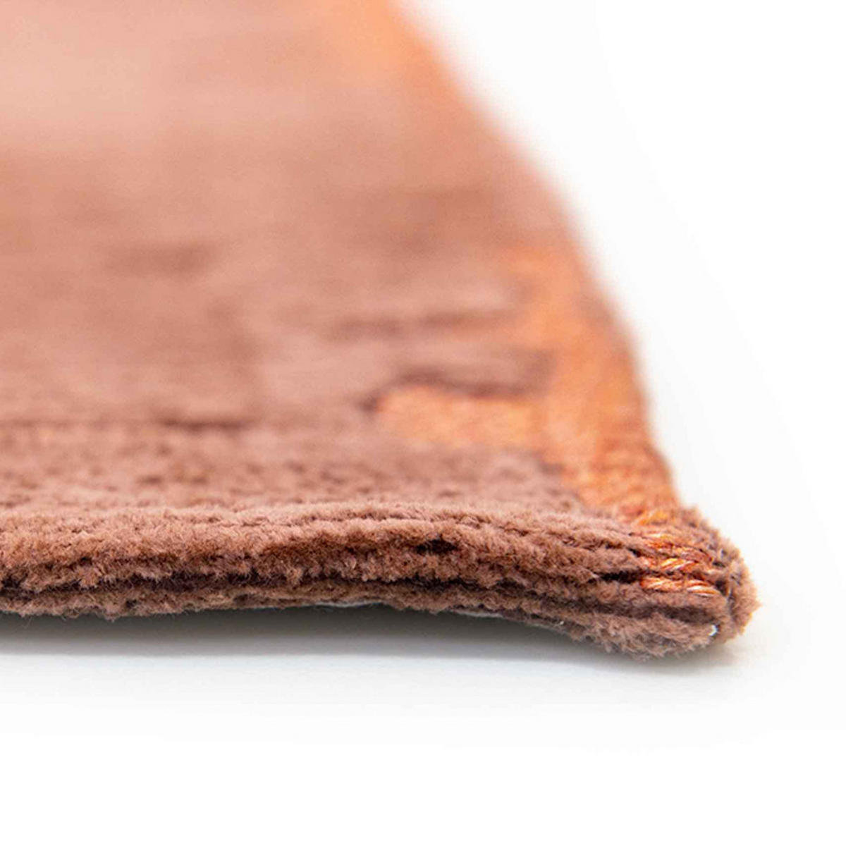 TEPPICH Za Copper Structures Baobab 140/200 cm - Pink, Kunststoff/Textil (140/200cm) - Louis De Poortere