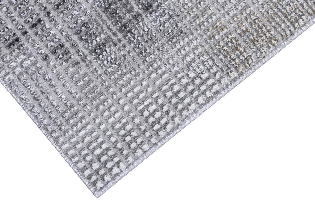 TEPPICH COMO Grau 120/170 cm - Grau, Kunststoff (120/170cm) - Tapiso