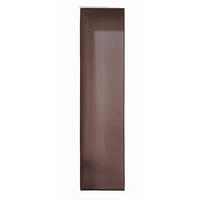 FLÄCHENVORHANG Mikrofaser 245x60 cm Braun - Braun, Textil (60/245cm)