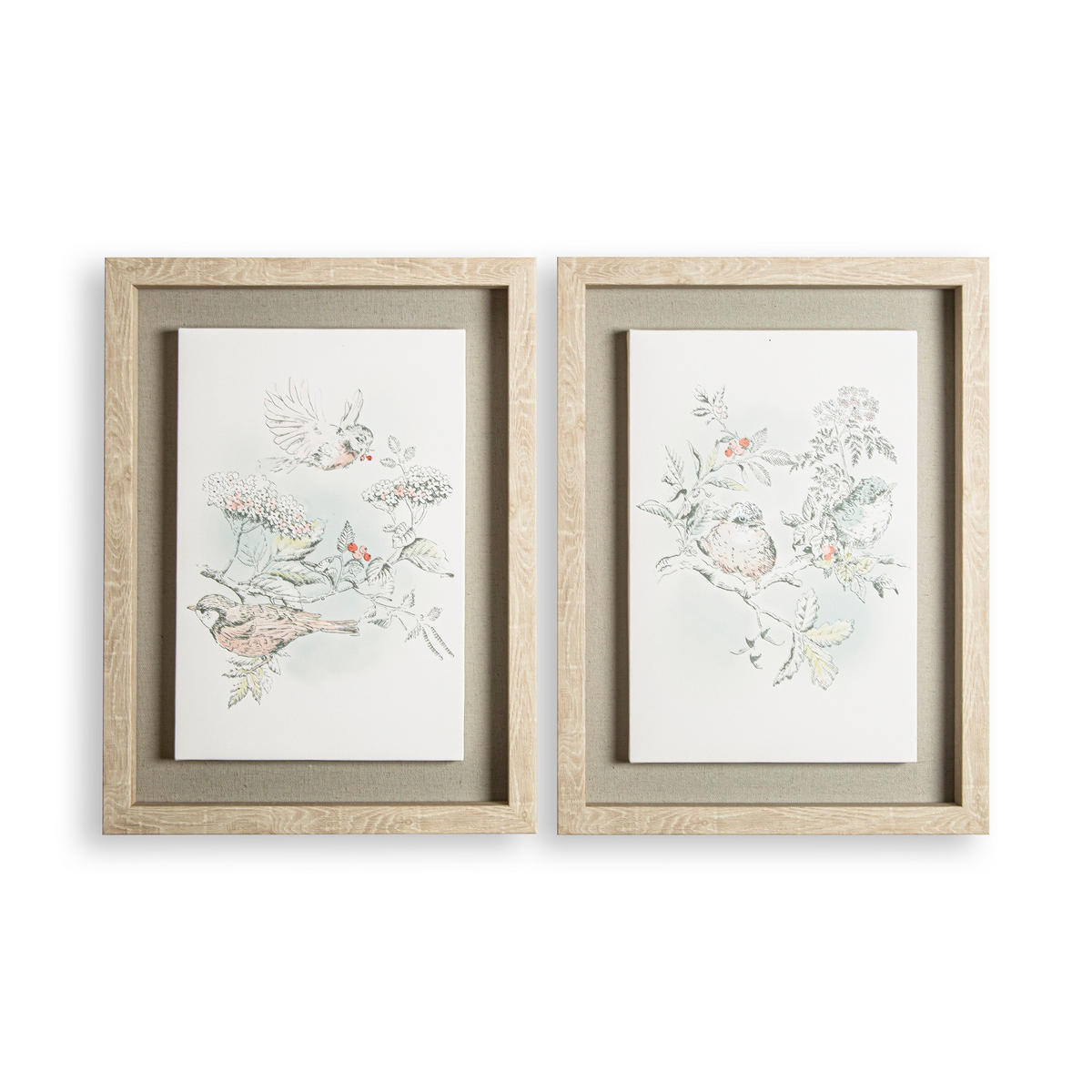 LEINWANDBILD Holunderholz - 40x60cm - Multicolor, Wellpappe/Textil (60/3cm) - LAURA ASHLEY