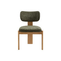 STUHL - 56 cm x 60 cm - holz - khaki Wilana - Schlammfarben, Holz/Holzwerkstoff (56/85/60cm) - Vente-Unique