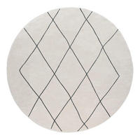 KURZFLORTEPPICH 200/200 cm Haral 786 - Weiß, Kunststoff (200/200cm) - Paco Home