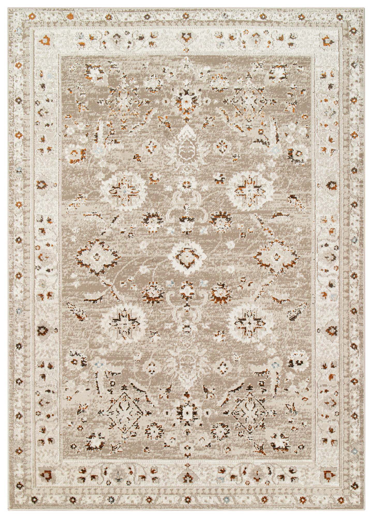 TEPPICH RETRO Beige 120/170 cm - Beige, Textil (120/170cm) - Tapiso