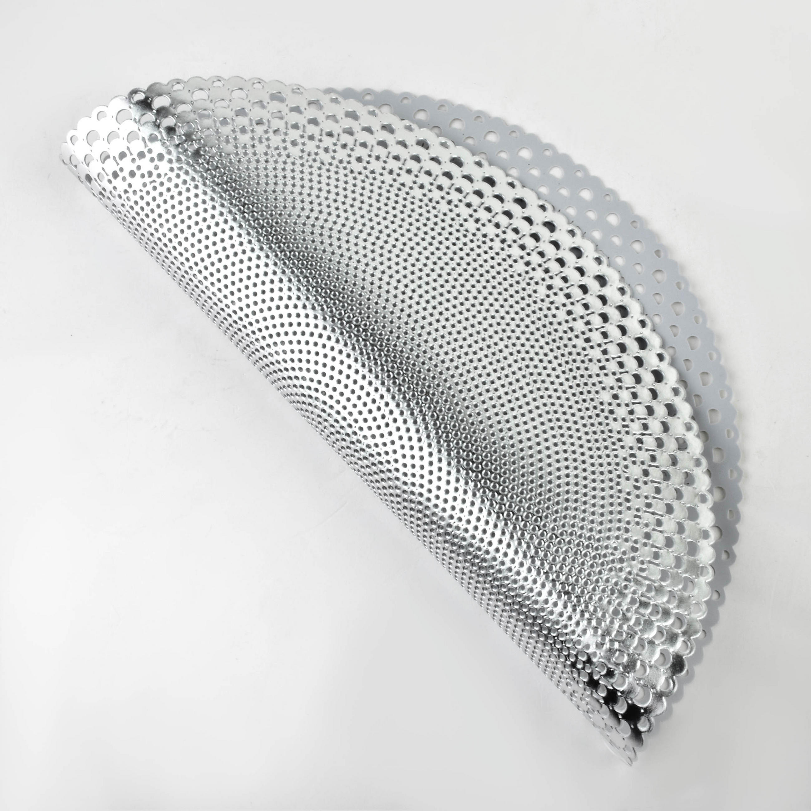 TISCHSET Mandy Silber 38/38/0.1 cm Kunstoff - Silberfarben, Kunststoff (38/38/0.1cm) - Mondex