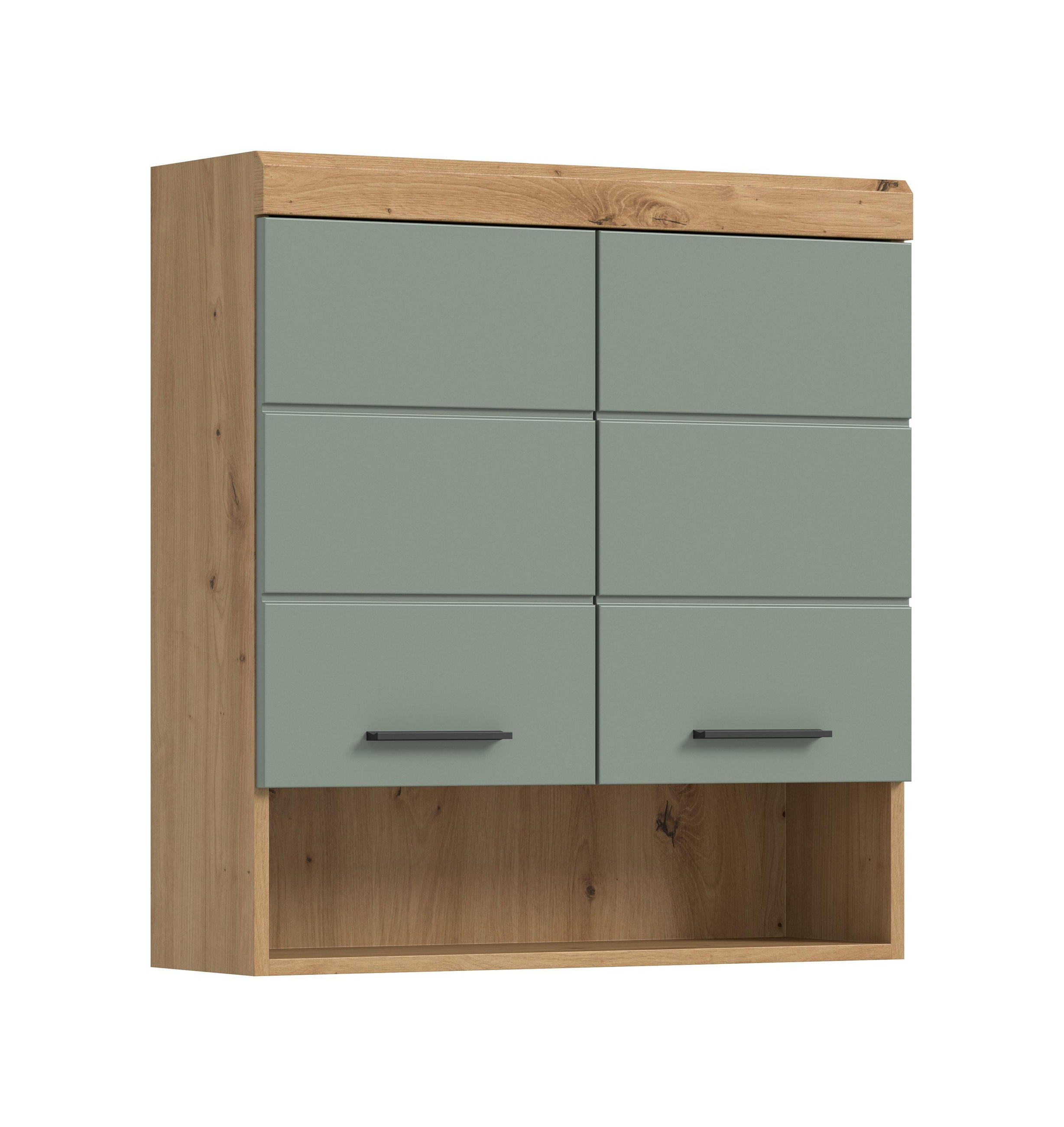 Homes & Jones Hängeschrank Eiche Artisan 74x79x24 cm