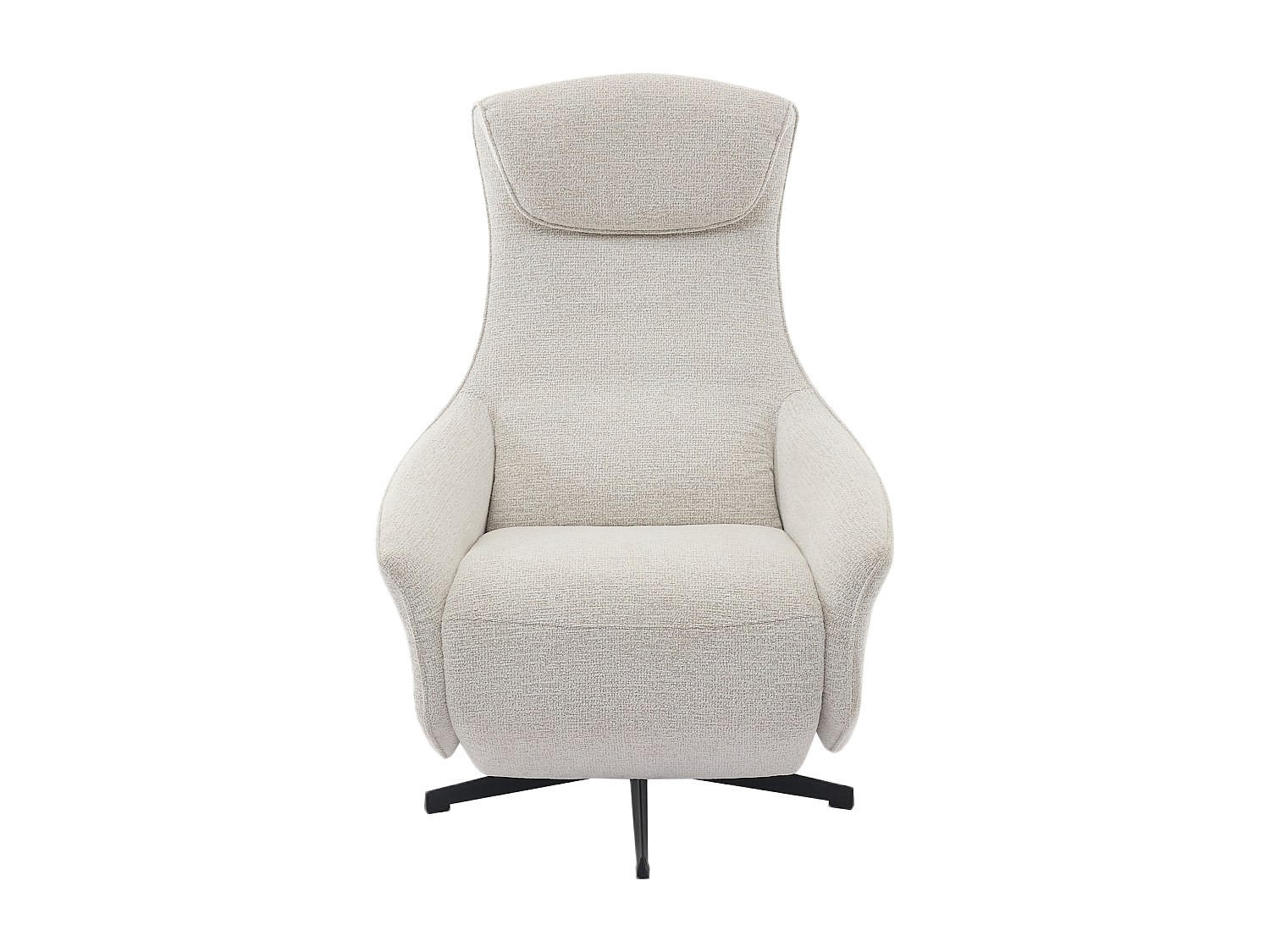 RELAXSESSEL - 1 Person - Stoff - Beige - - Beige, Textil (76.5/112/86cm) - Vente-Unique