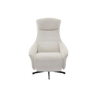 RELAXSESSEL - 1 Person - Stoff - Beige - - Beige, Textil (76.5/112/86cm) - Vente-Unique