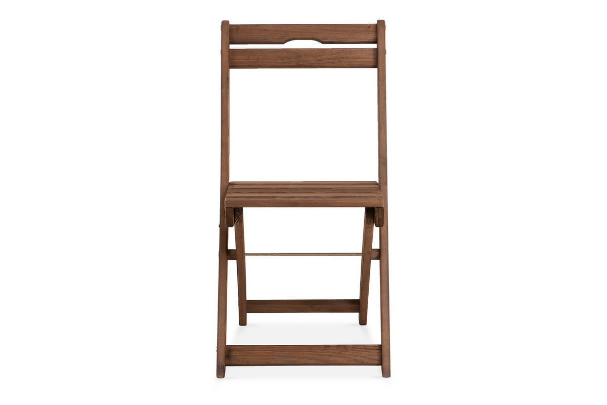 BALKONMÖBEL MELES für 2 Personen, braun - Braun, Holz - KONSIMO®
