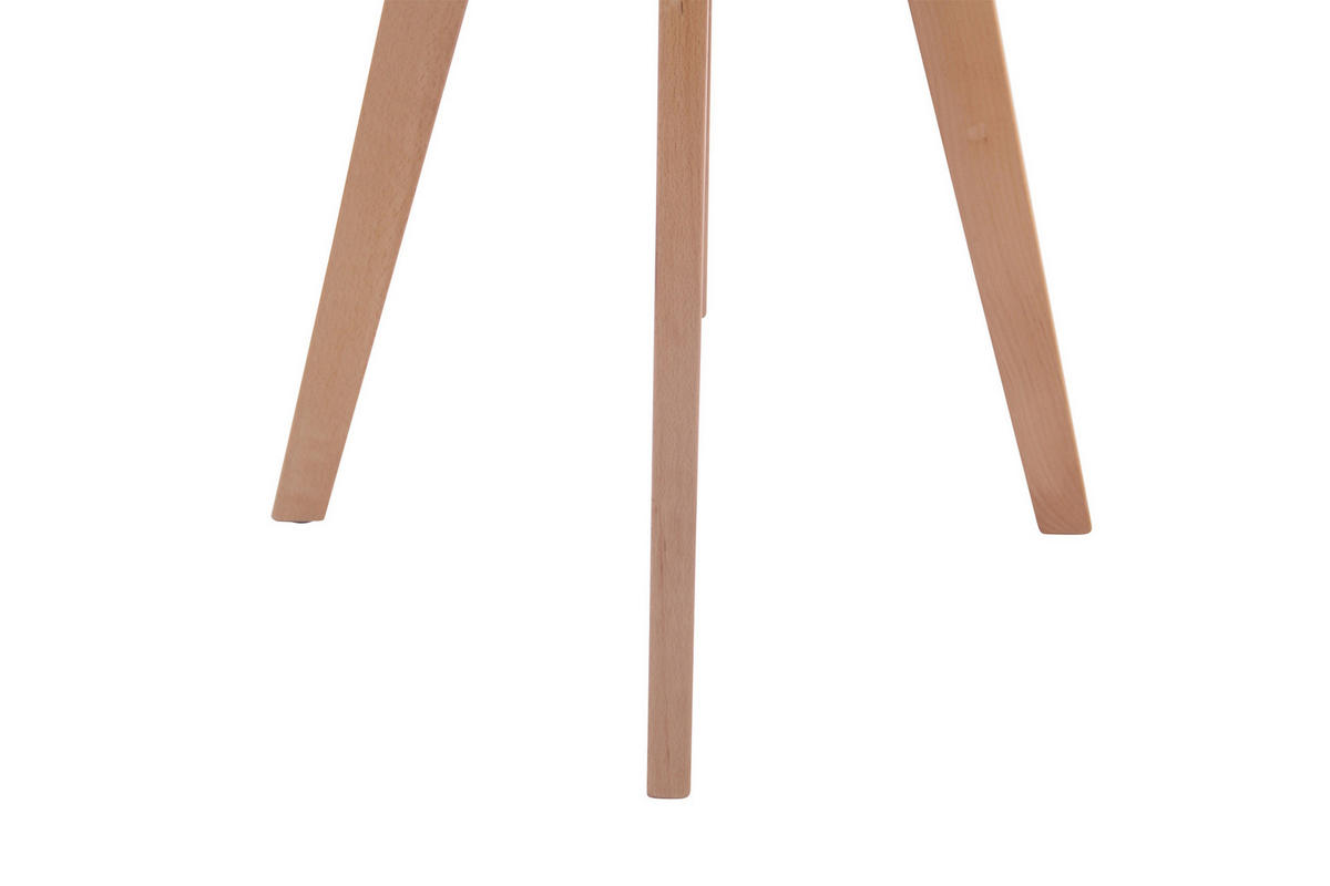 ESSTISCH Elias rund 60x60x75cm Holz Weiß Küchentisch - Weiß, Holz (60/60/75cm) - DELUKE