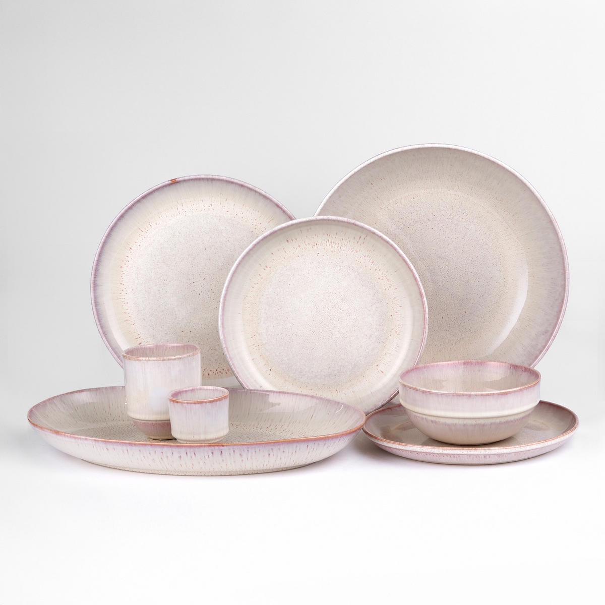 PASTATELLER Tavira 900 ml - Rosa, Keramik (23/23/4.4cm) - Butlers