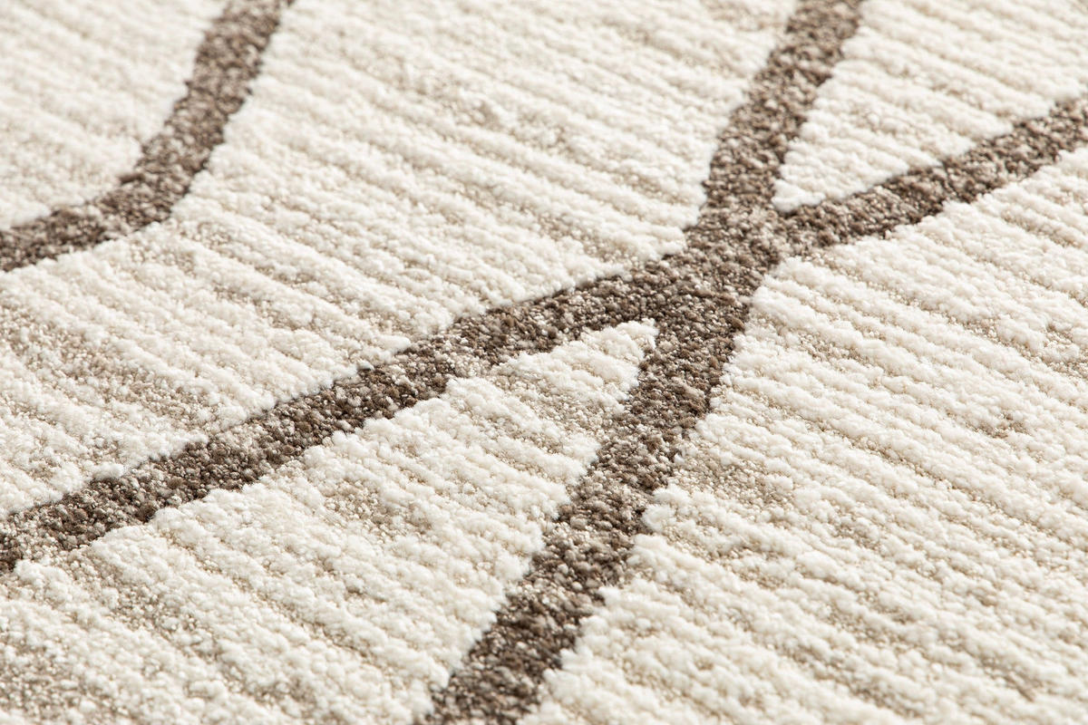 TEPPICH, Weicher Design beige - Beige, Textil (200/290cm) - AFK Living