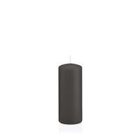 STUMPENKERZEN Grau Ø 48 x 120 mm, 24 Stück - Grau, Paraffin (5/12cm) - Wiedemann Kerzen