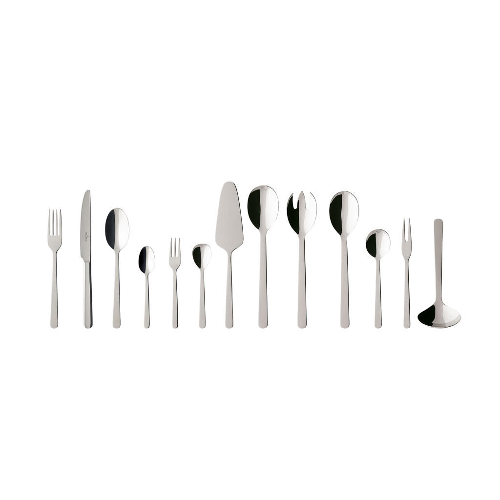 TAFELBESTECK Louis silber 68er Set - Silberfarben, Metall - Villeroy & Boch