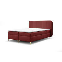 BOXBETT Alize - Rot, Holzwerkstoff/Textil (180/200cm) - Fun Möbel
