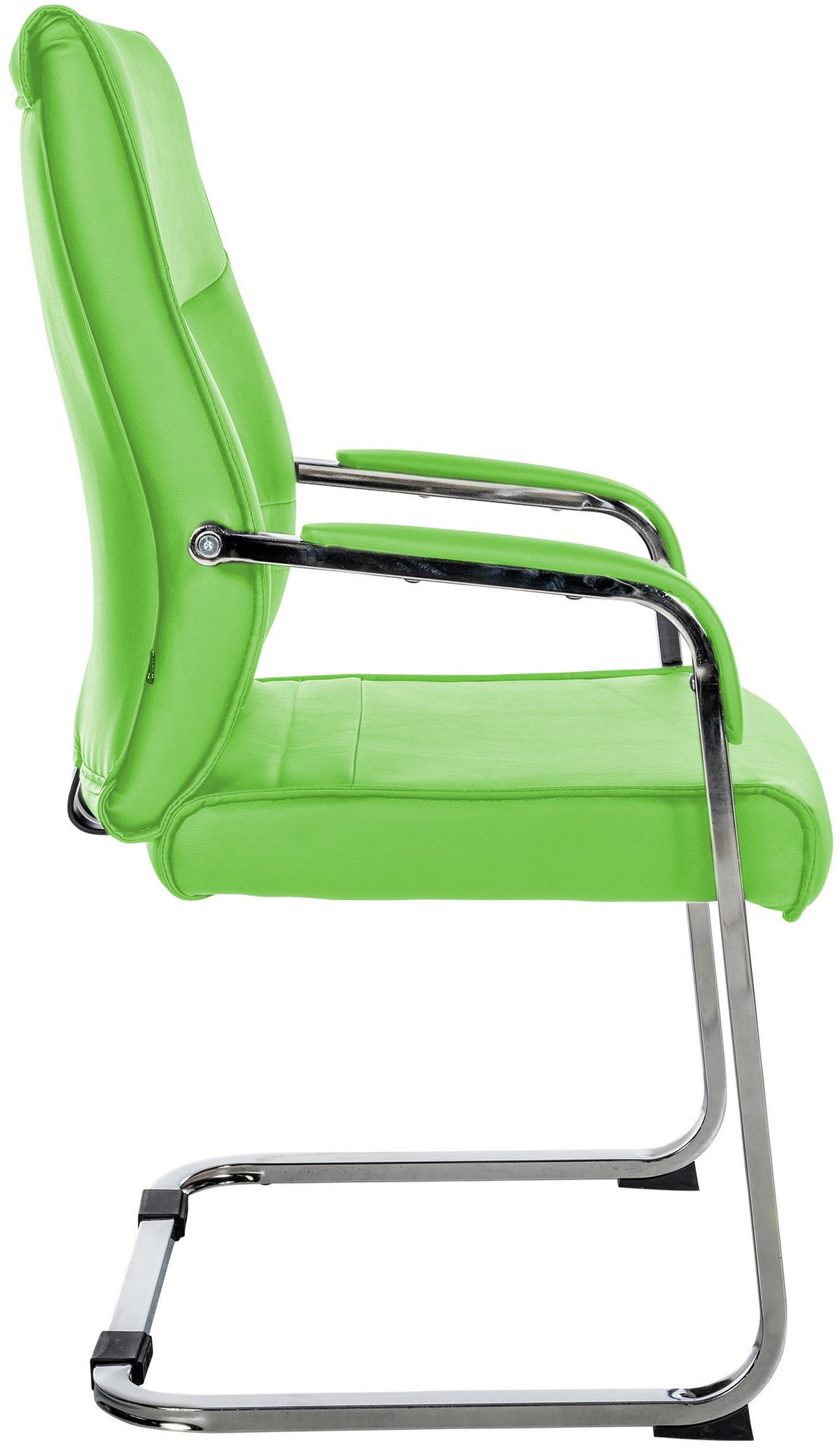 SCHWINGSTUHL Lederlook Grün - Grün, Textil/Metall (55/88/60cm) - CLP