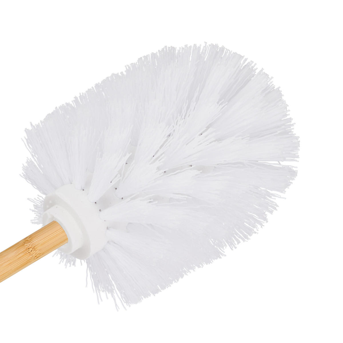 SET WC - bijela, metal/drvo (21.5/79/21.5cm) - Relaxdays