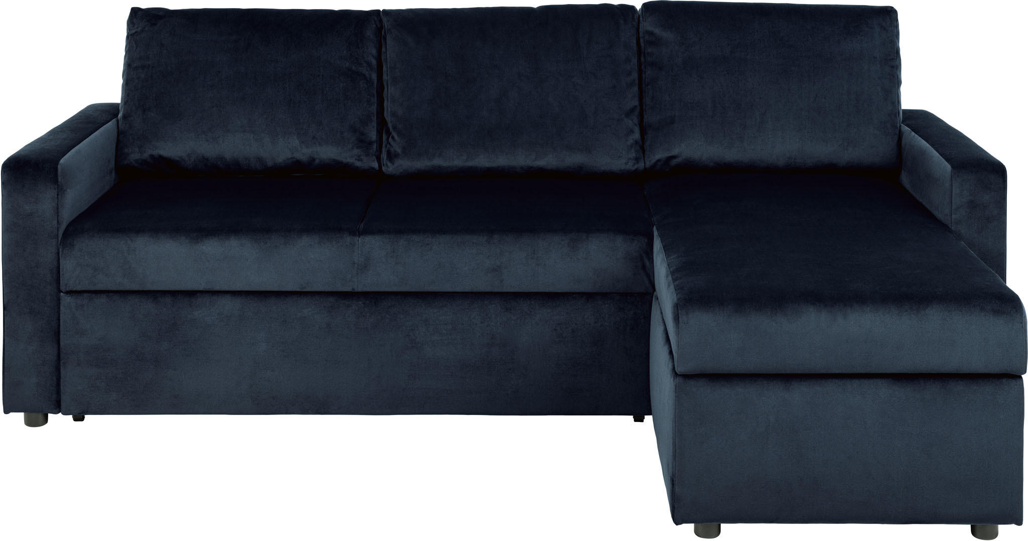 Thumbnail - ebuy24 Schlafsofa, Dunkelgrau, Holzwerkstoff, 3-Sitzer, L-Form, 218x155 cm, Wohnzimmer, Sofas & Couches, Wohnlandschafte...
