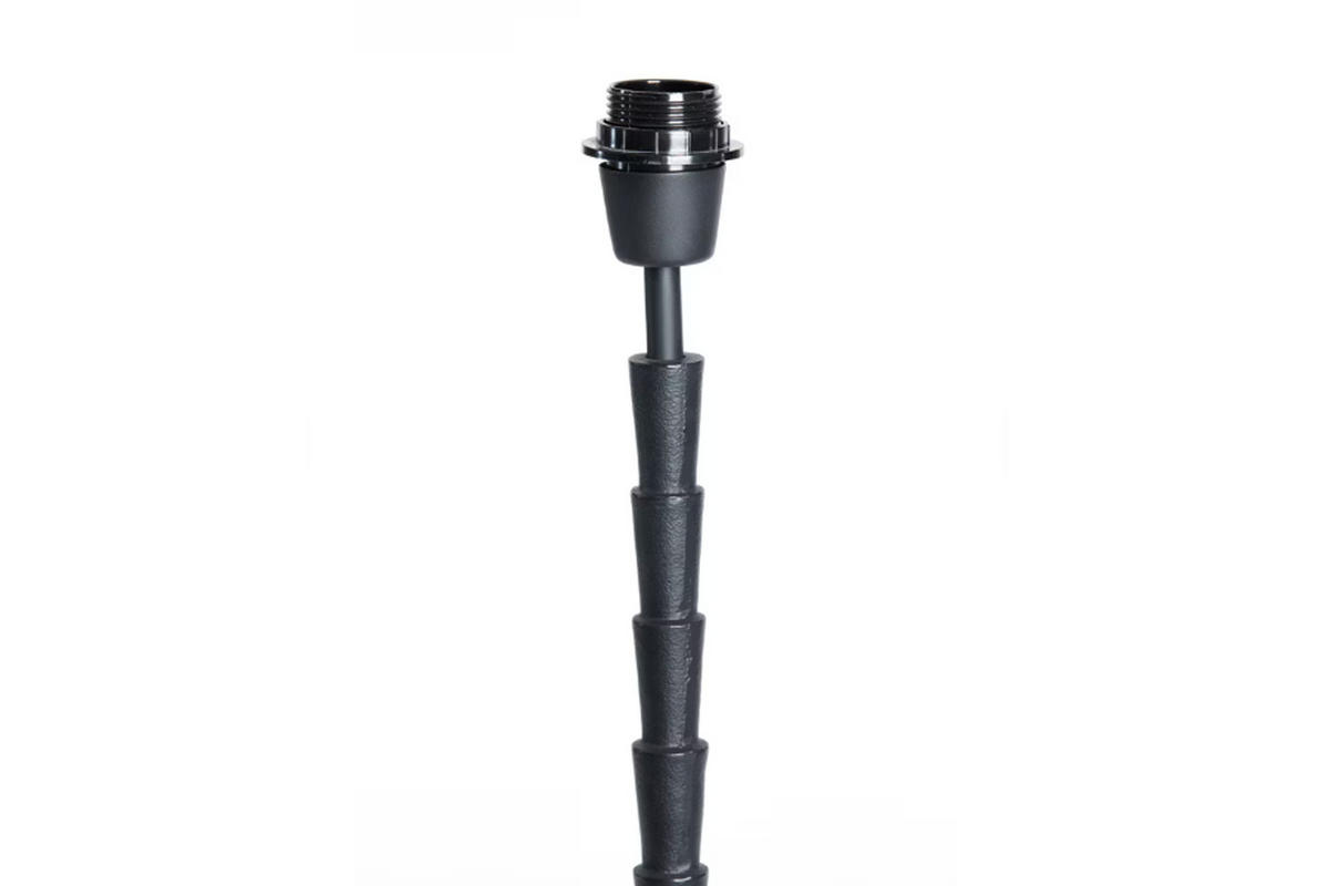 TISCHLEUCHTE JUMEIRAH Ø11x65 cm, Matt Schwarz, Metall - Schwarz, Metall (65/11/65cm) - Light & Living