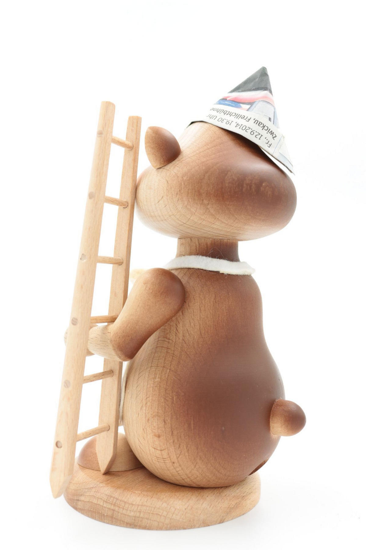 RAUCHFIGUR Hamster Maler 18 cm - Multicolor, Holz (12/18/0.1cm)