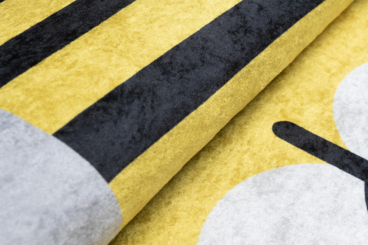 TEPPICH EMMA Grau 80/150 cm - Grau, Kunststoff (80/150cm) - Tapiso