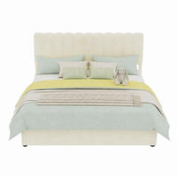 POLSTERBETT 160/200 mit Bettkasten und Gaslift in Beige - Beige, Holzwerkstoff/Textil (160/200cm) - EVRYAE