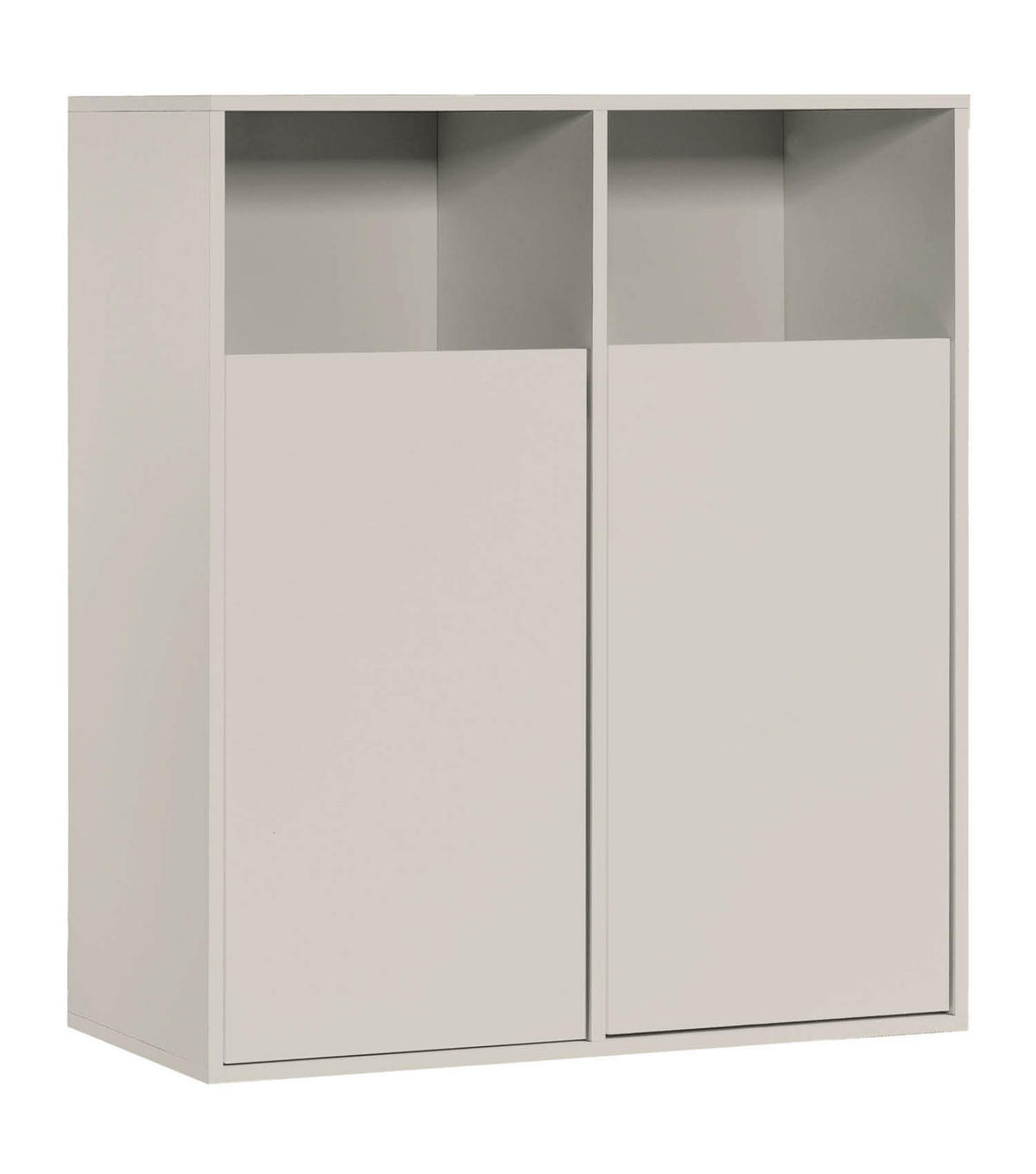 WÄSCHESCHRANK Der Wäschehüter - Beige, Holzwerkstoff (80/95/40cm) - Mokebo
