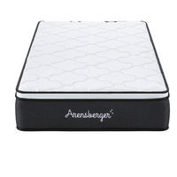 TASCHENFEDERKERNMATRATZE EMILIA HÖHE 23cm 140x200cm - Weiß, Textil/Metall (140/200cm) - Arensberger
