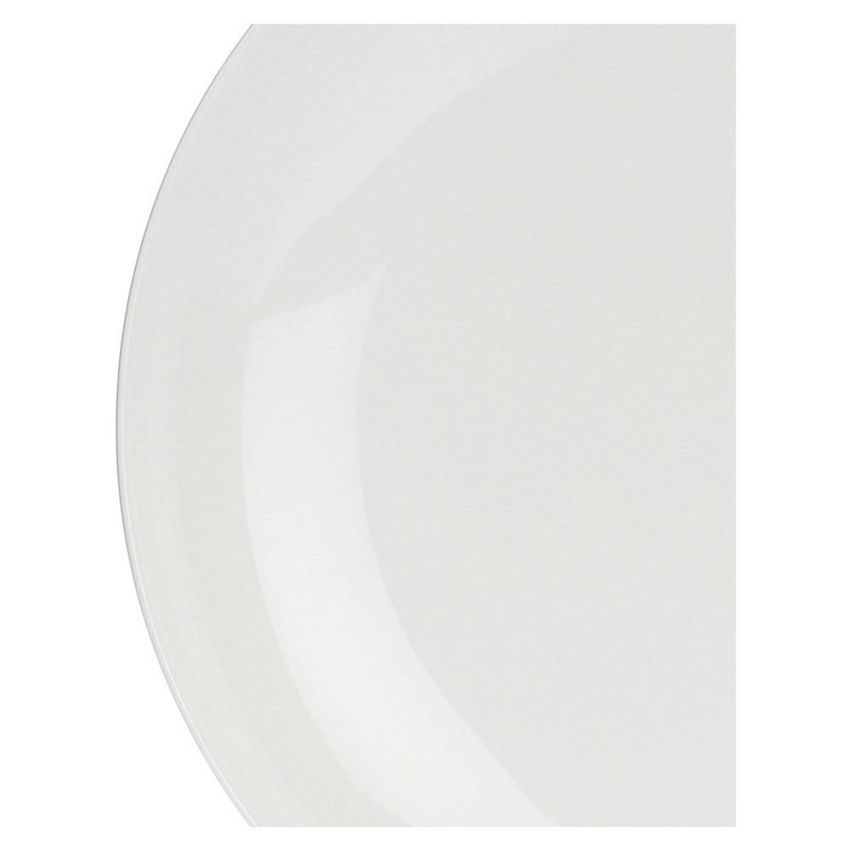 TELLER Weiß 30/30/2 cm P0044GB030Z - Weiß, Keramik (30cm) - La Porcellana Bianca 