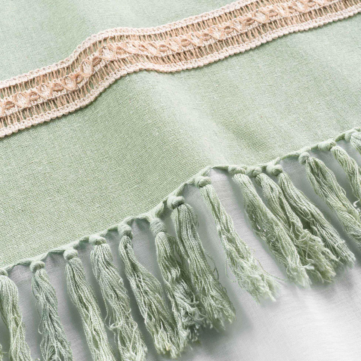 ÖSENVORHANG Janara 140/240 cm - Grün, Textil (140/240cm) - Douceur d´intérieur