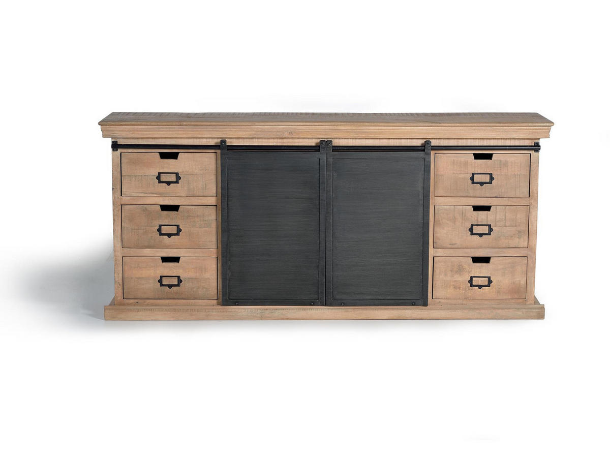 SIDEBOARD aus Holz - Braun, Holz (40/85/190cm) - Giner y Colomer