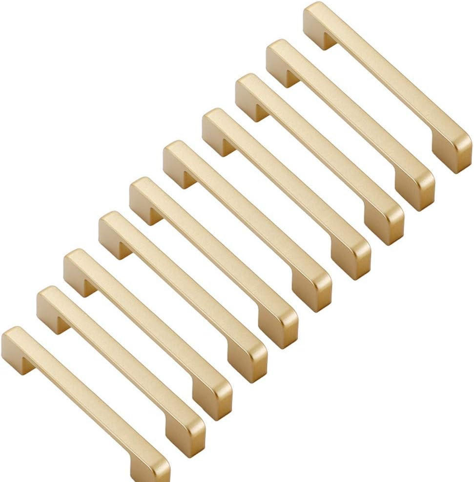 MÖBELGRIFF Gold 10er-Set 128 mm - Goldfarben, Metall (1.1/3.2/1.37cm)
