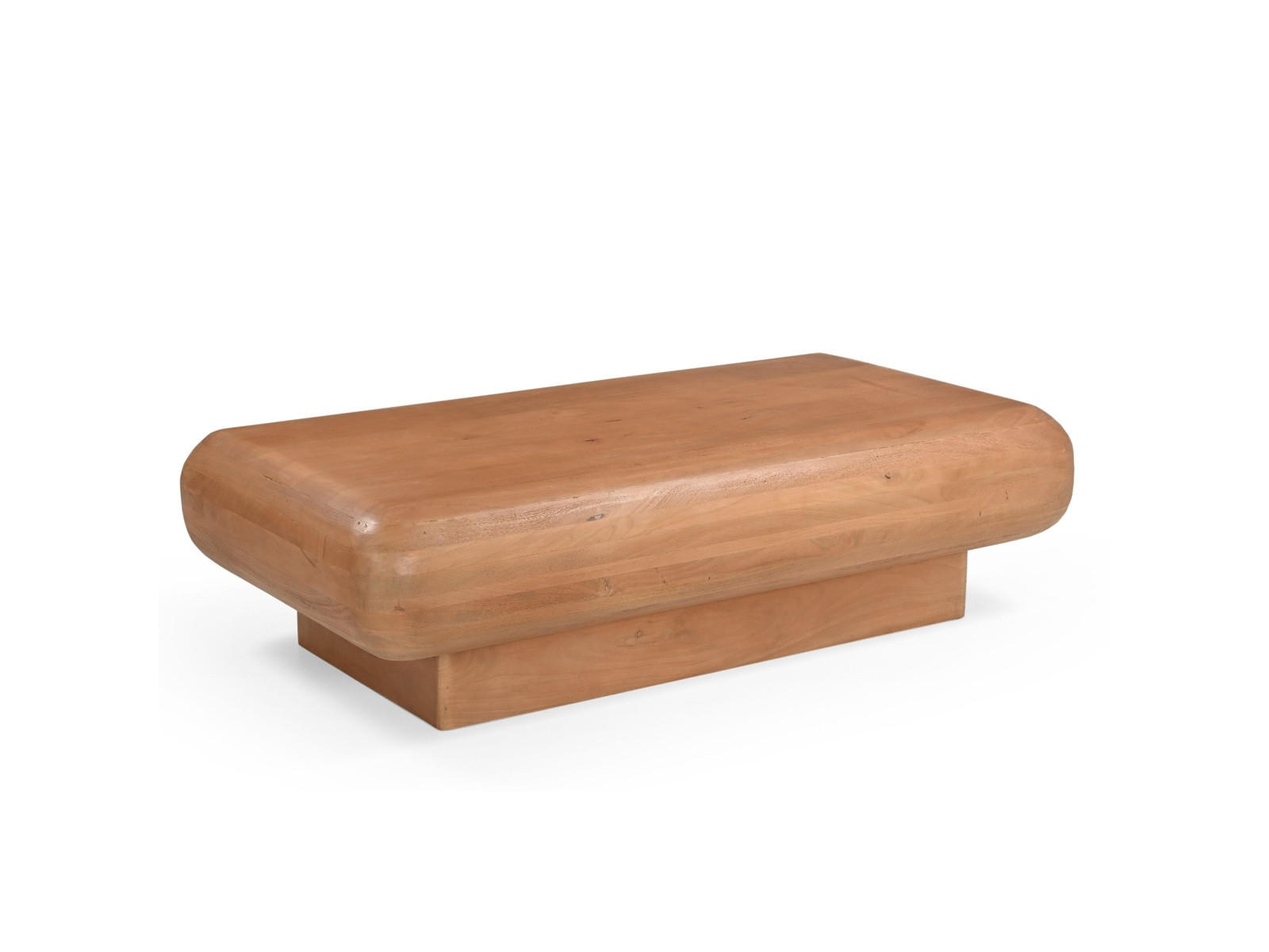 COUCHTISCH Fedde Mangoholz 120 cm / 66 cm Natur - Naturfarben, Holz (66/120/33cm)