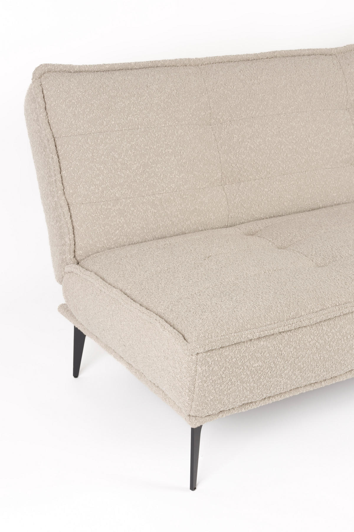 SITZBANK Cielke - Beige - 90/184/84 cm - Beige, Textil (184/84/90cm)
