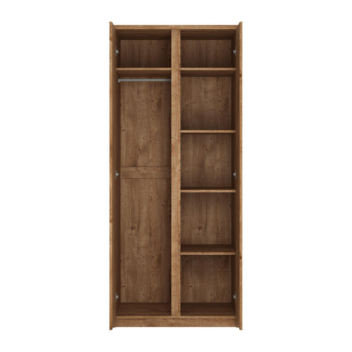 JUGENDZIMMER-SET 7-TLG. Fortaleza-54 - Braun, Holzwerkstoff (685/200/206cm) - Lomado