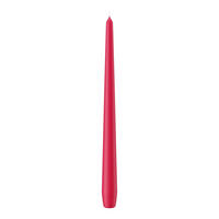 SPITZKERZEN Magenta 300 x Ø 25 mm, 12 Stück - Magenta, Paraffin (2.5/30/30cm) - Wiedemann Kerzen