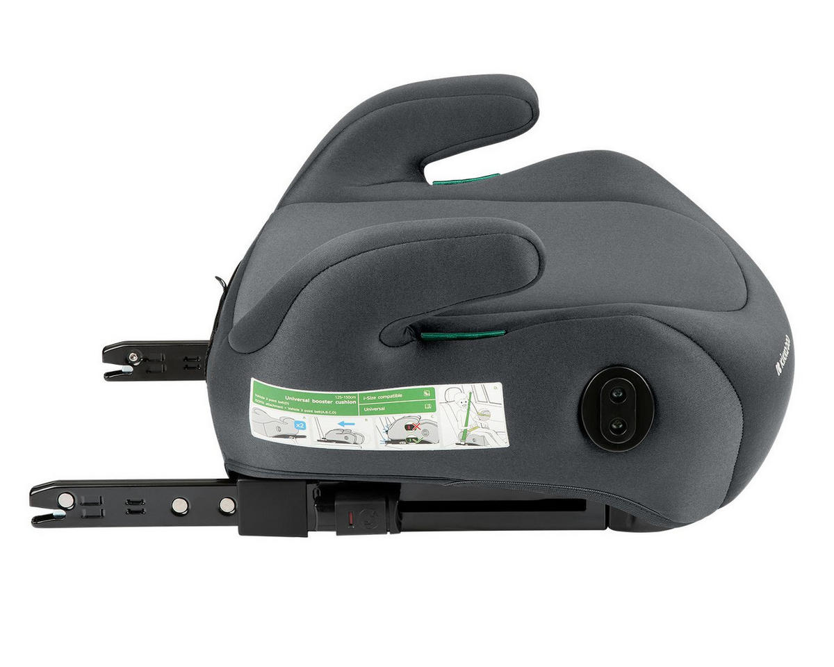 KINDERSITZ i-Tip Isofix 125-150 cm grau dunkelgrau Armlehne, i-Size Kindersitz, Sicherheitsgurt, vorwärts gerichtet - Grau, Kunststoff (42/21/35cm) - Kikka boo