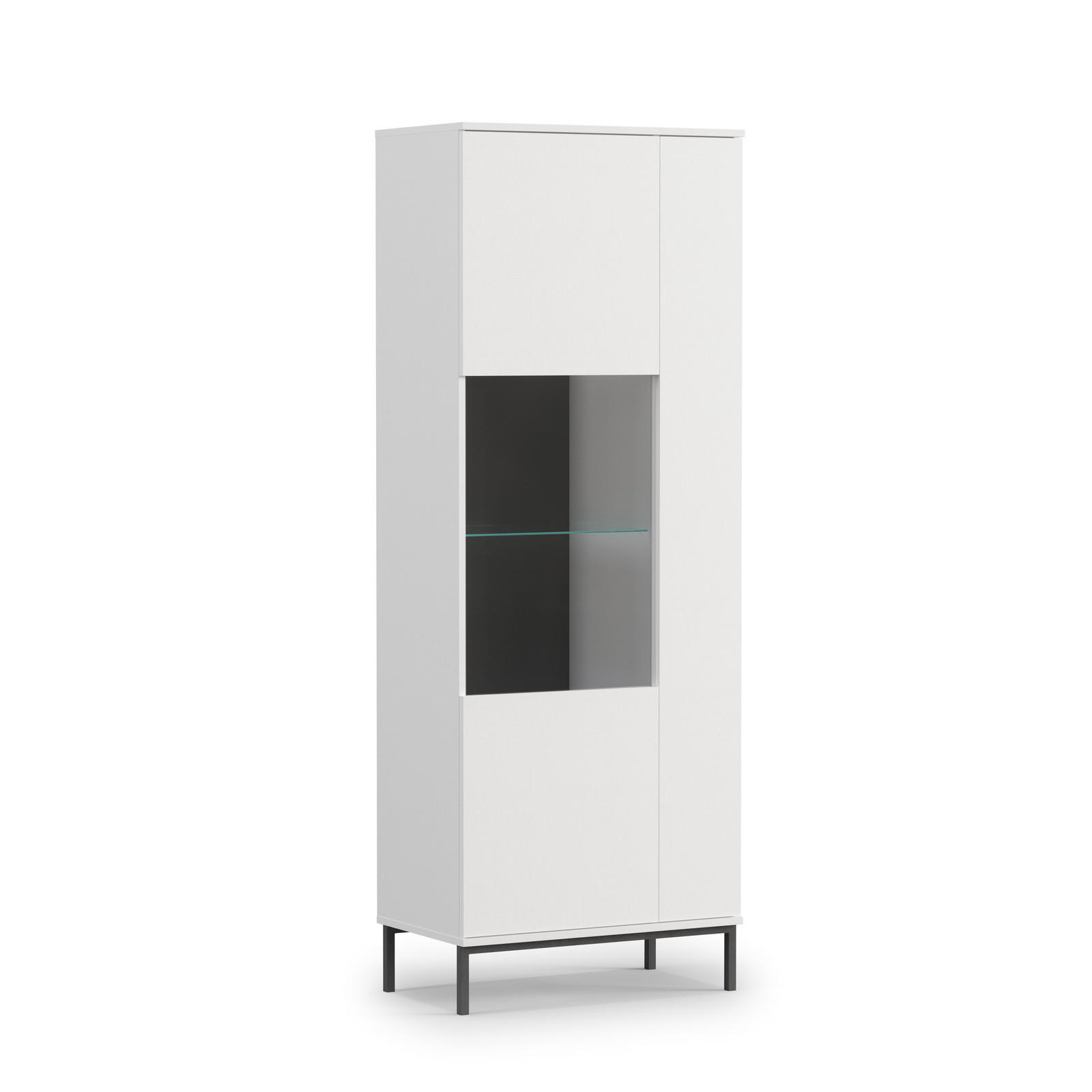 Ravio Vitrine Weiß 70x190x41 cm