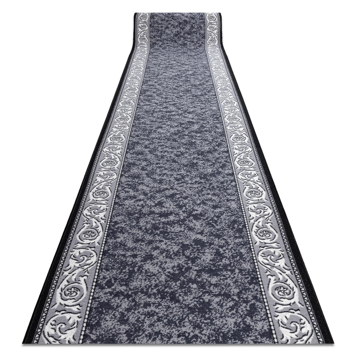 LÄUFER Antirutsch ROMANTIC 90/160 cm - Grau, Textil (90/160cm) - rugsX
