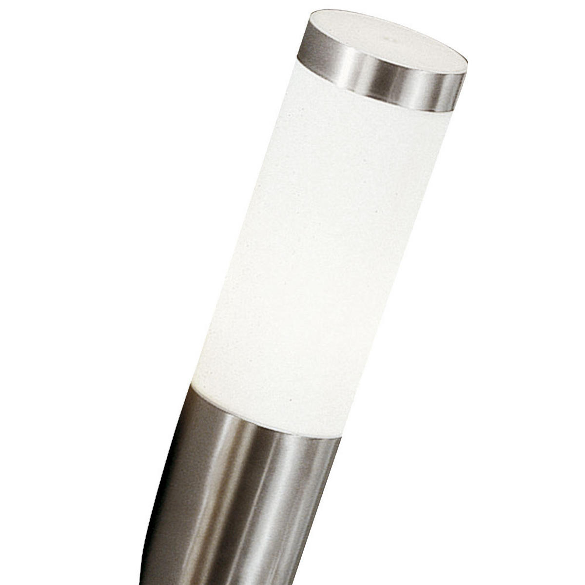 LED AUSSEN-WANDLEUCHTE BOSTON Edelstahl Silber 2er Set - Silberfarben, Metall (7.6/40/17cm) - Globo Lighting
