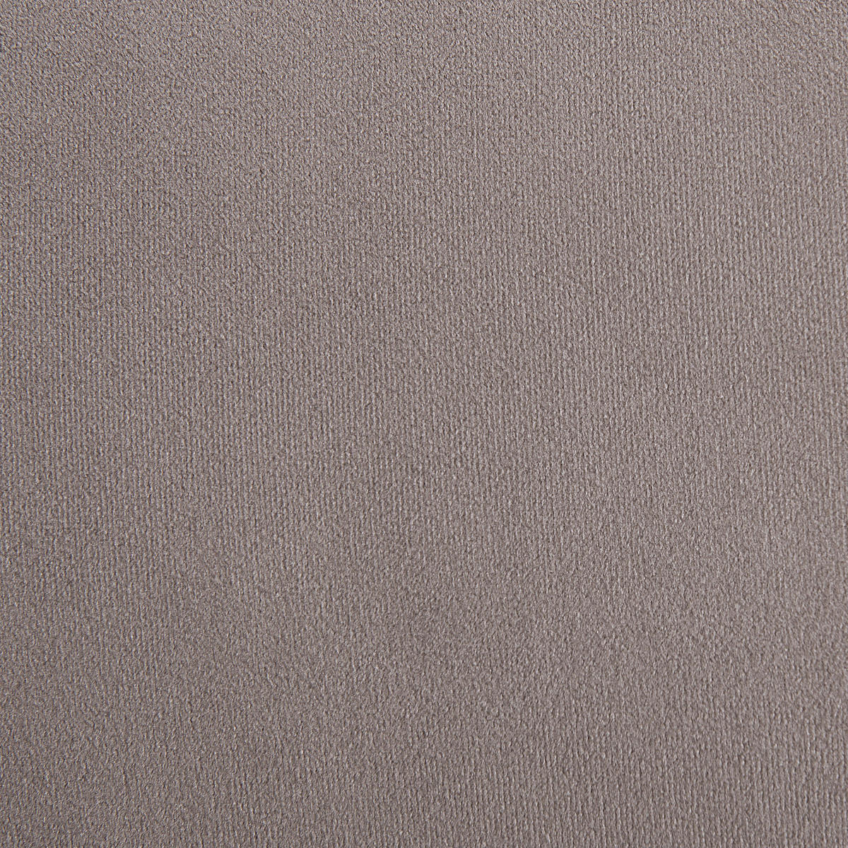 CHAISELONGUE Samtstoff taupe linksseitig Biarritz - Grau, Textil (116/77/56cm) - Beliani