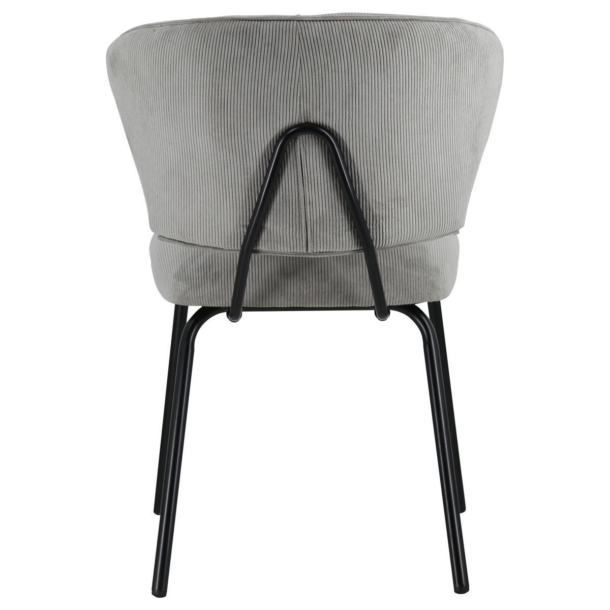 STÜHLE Nilsa Hellgrau 2er-Set - Grau, Textil (53/80/62cm) - Happy Garden
