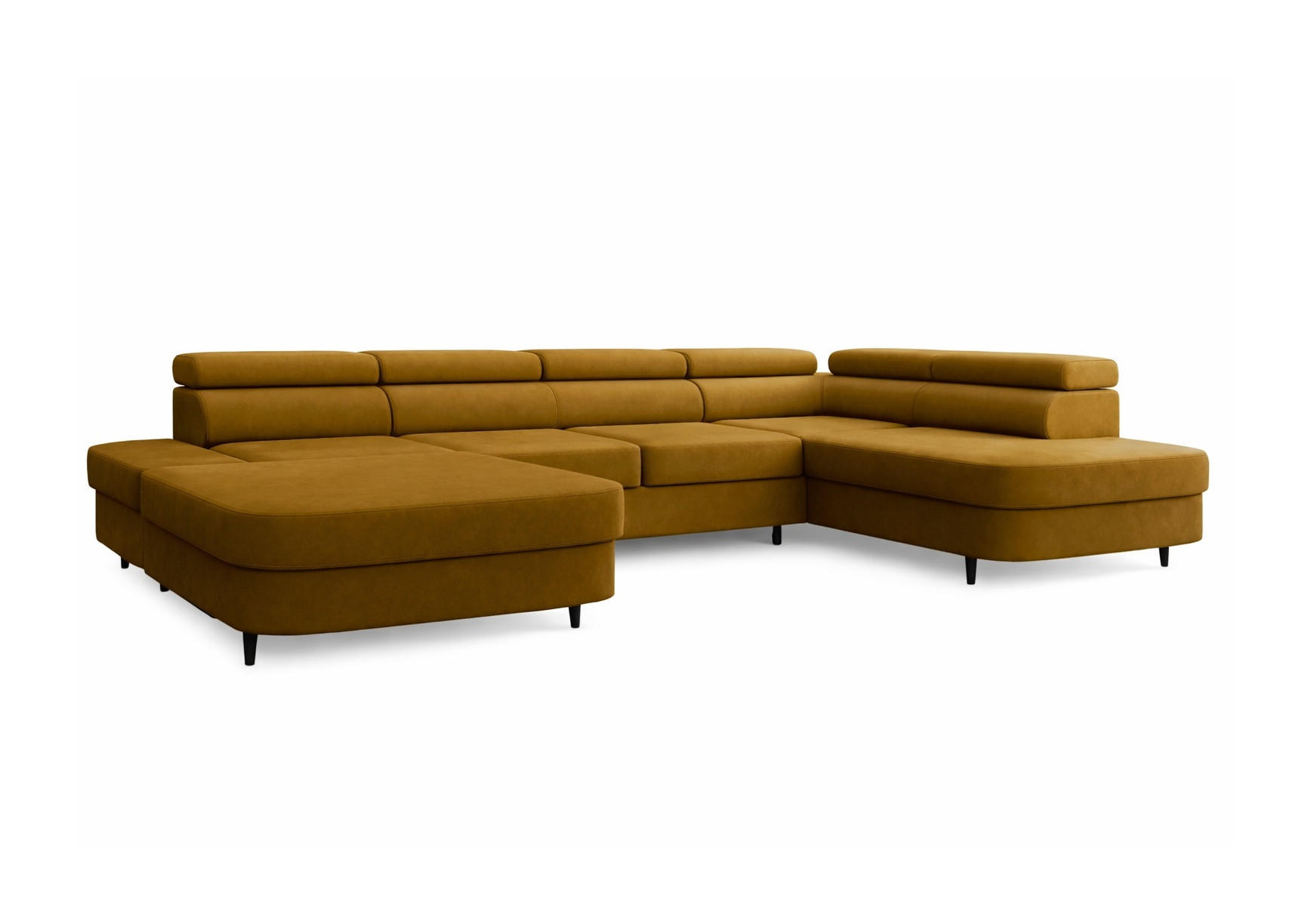Muffo Ecksofa Honig 203x91x350 cm