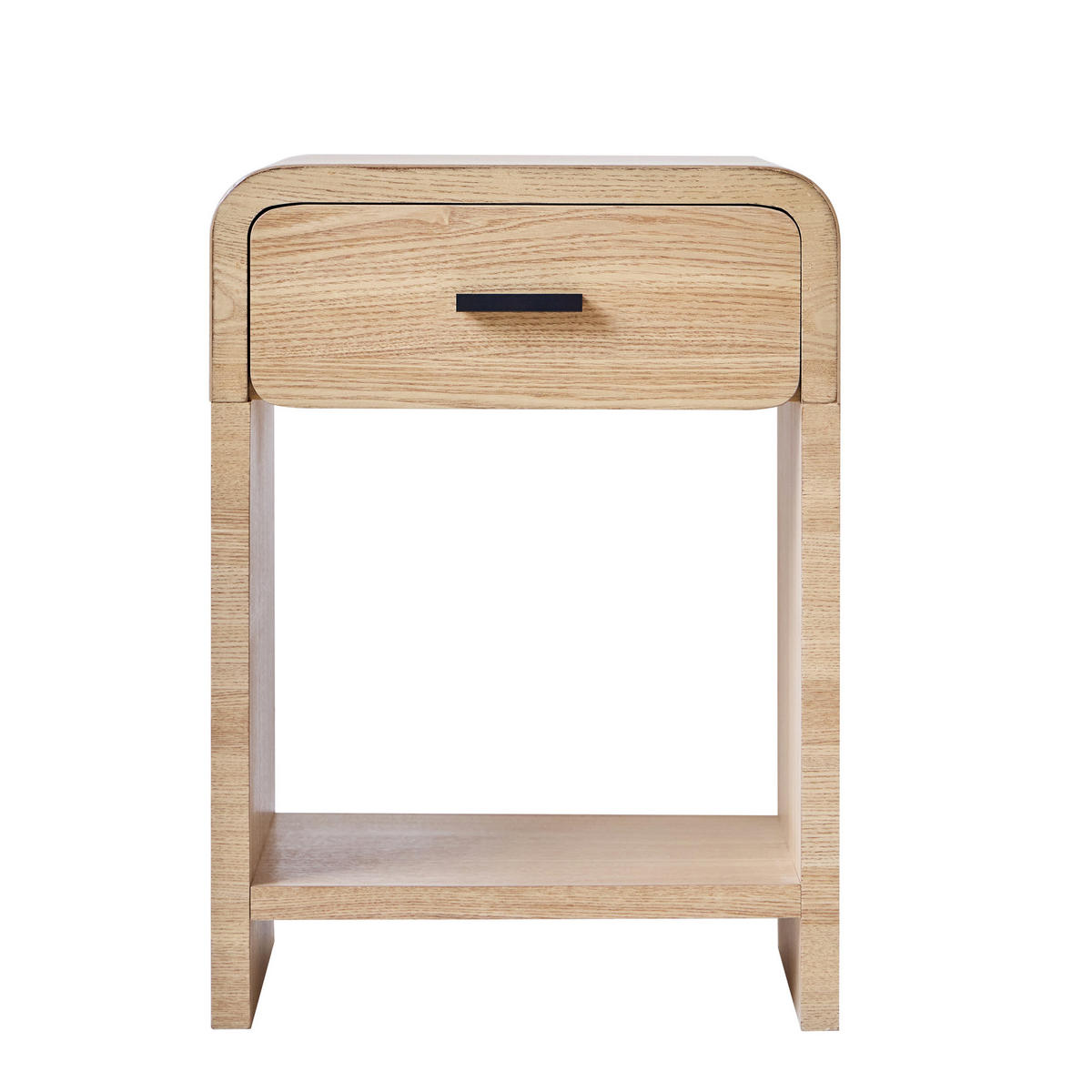 NACHTTISCH Rund Braun 40 x 34 x 56 cm - Braun, Holz (40/56/34cm) - Nordlys
